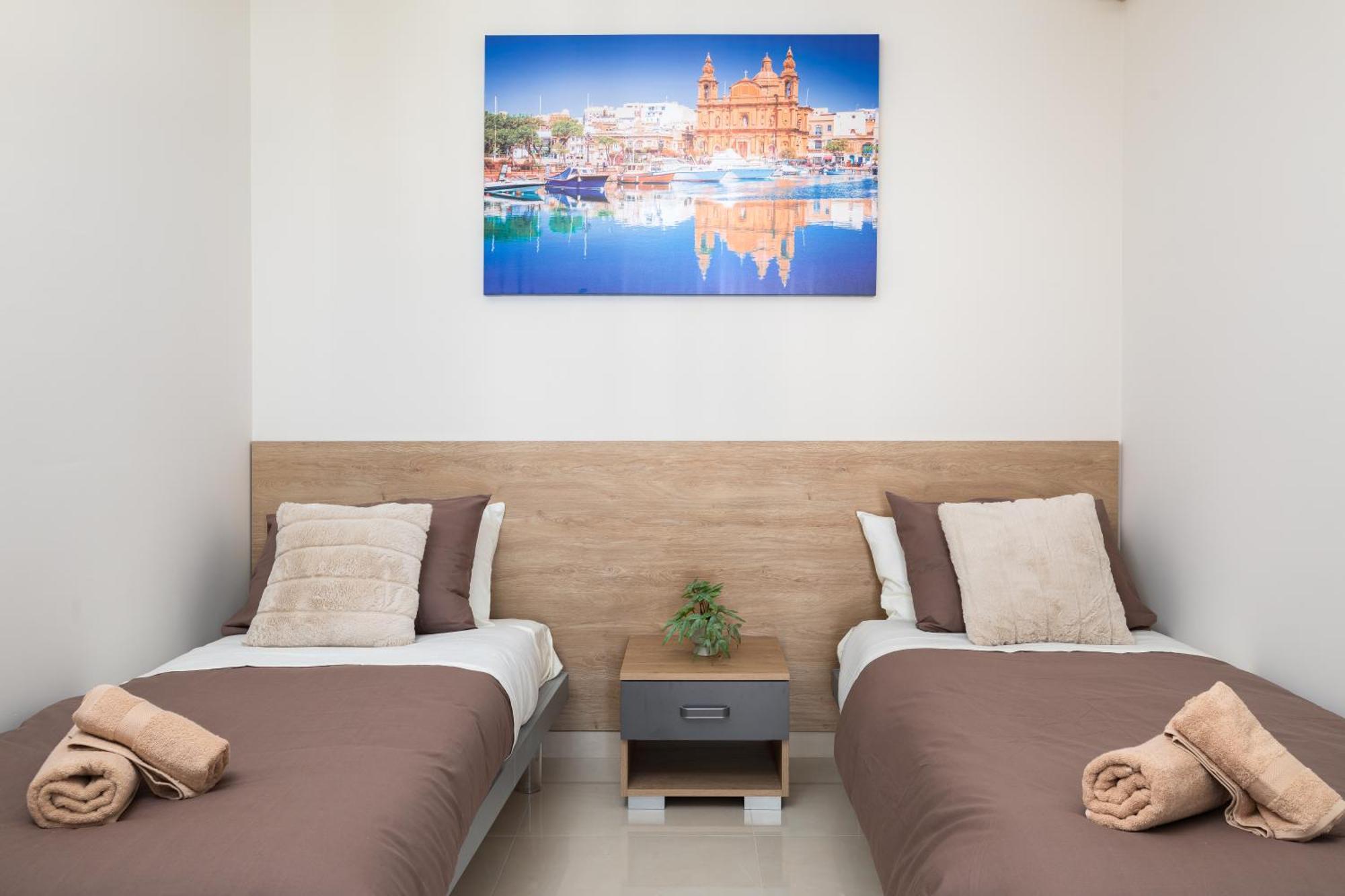 Edka Suites - Modern Sunlit 2Bd Apartments With Balconies - Close To Sliema Promenade, St Julian'S & St Georges Bay Gzira Extérieur photo
