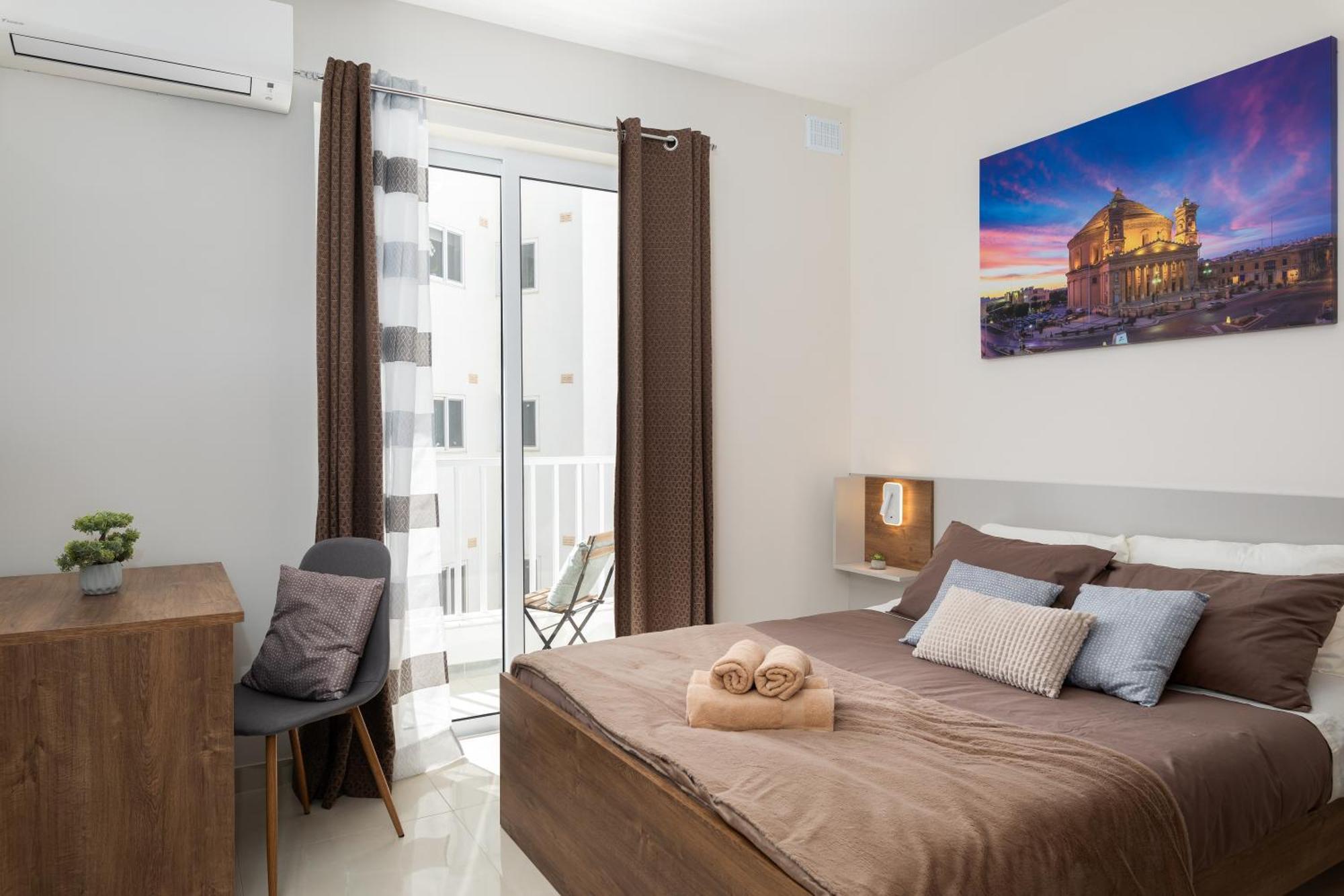 Edka Suites - Modern Sunlit 2Bd Apartments With Balconies - Close To Sliema Promenade, St Julian'S & St Georges Bay Gzira Extérieur photo