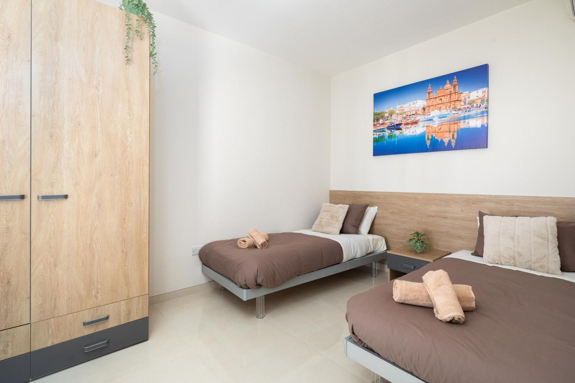 Edka Suites - Modern Sunlit 2Bd Apartments With Balconies - Close To Sliema Promenade, St Julian'S & St Georges Bay Gzira Extérieur photo