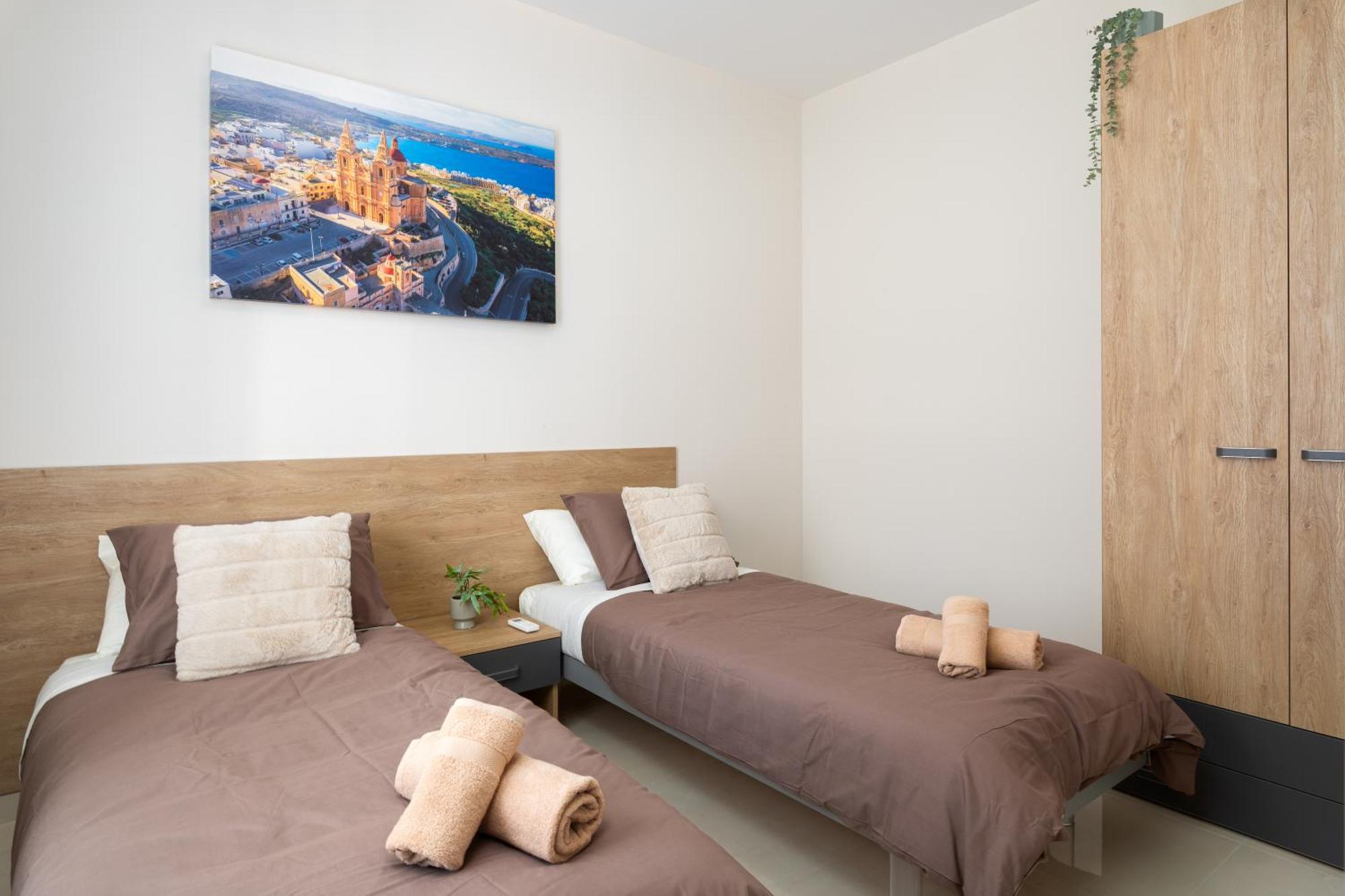 Edka Suites - Modern Sunlit 2Bd Apartments With Balconies - Close To Sliema Promenade, St Julian'S & St Georges Bay Gzira Extérieur photo