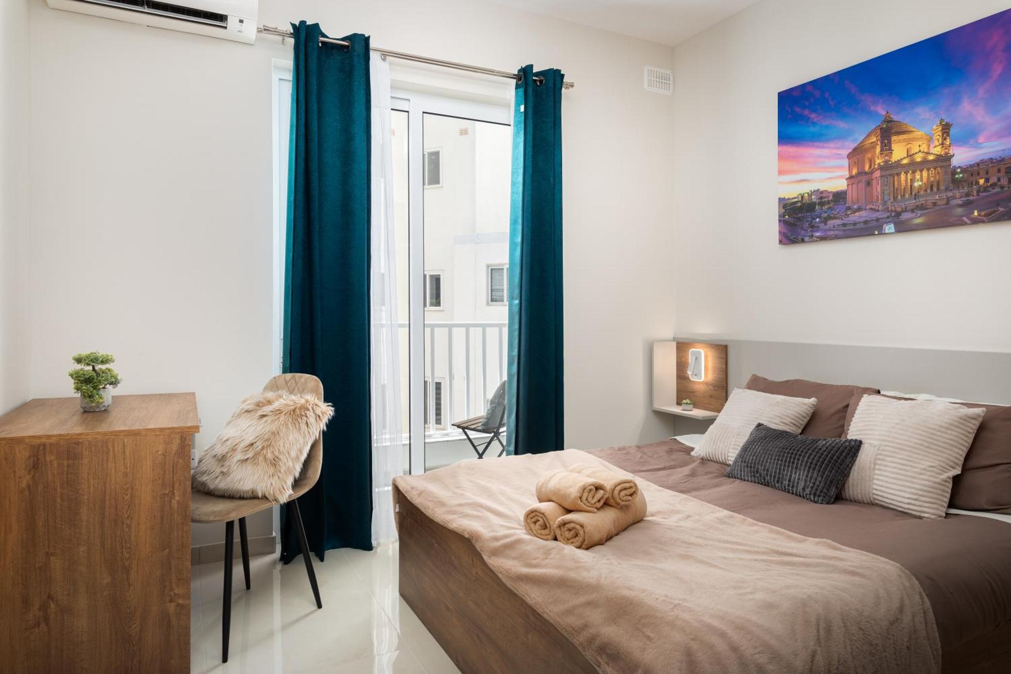 Edka Suites - Modern Sunlit 2Bd Apartments With Balconies - Close To Sliema Promenade, St Julian'S & St Georges Bay Gzira Extérieur photo