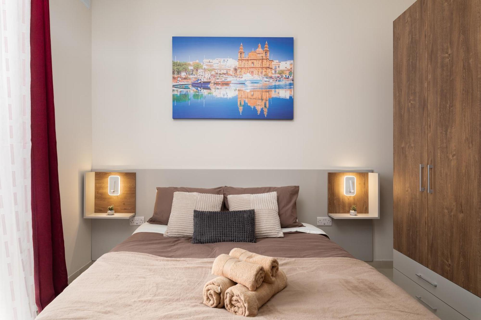 Edka Suites - Modern Sunlit 2Bd Apartments With Balconies - Close To Sliema Promenade, St Julian'S & St Georges Bay Gzira Extérieur photo